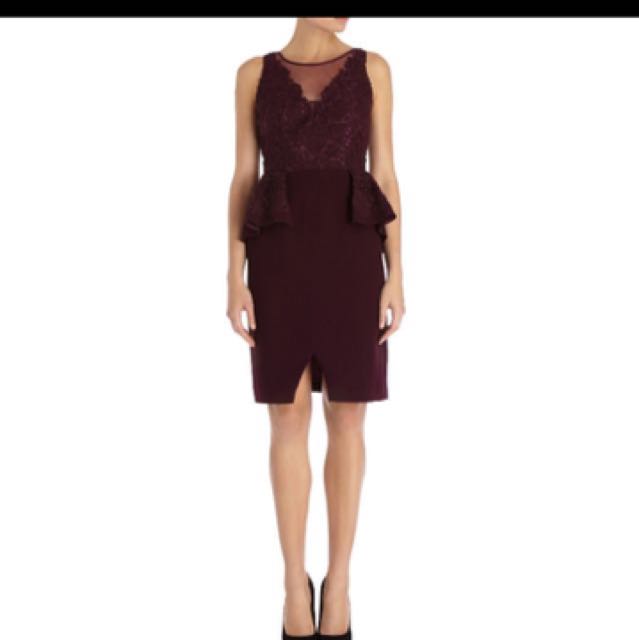 Coast hotsell peplum dress