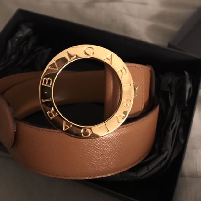 Bvlgari Leather Belt
