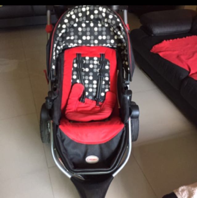 Contours Options 3 Wheeler Stroller Cum Jogger Babies Kids Going Out Strollers on Carousell