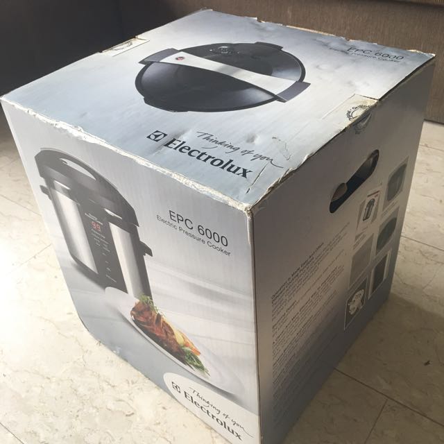 Electrolux Pressure Cooker (EPC6000), TV & Home Appliances, Kitchen