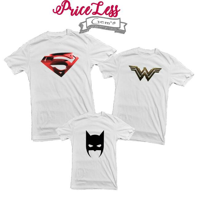 superhero family shirts