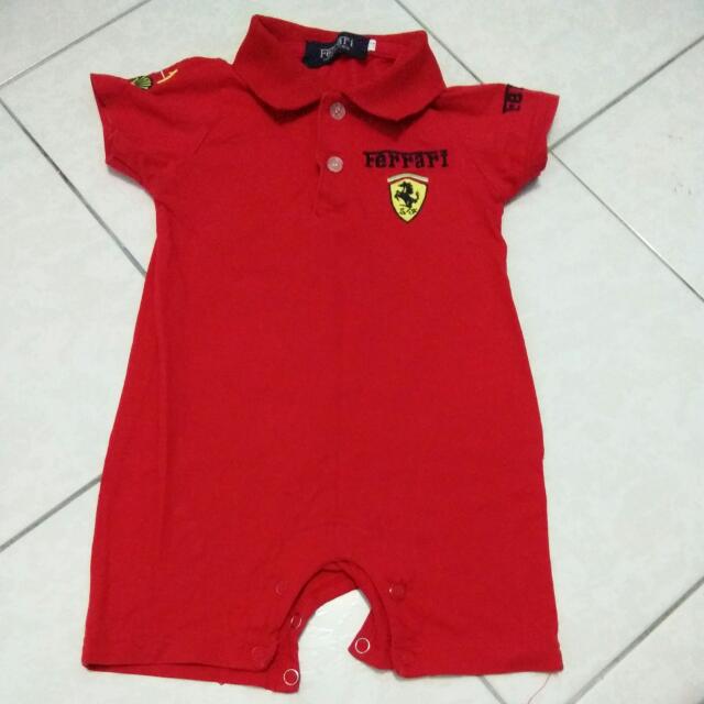 ferrari jumpsuit for baby