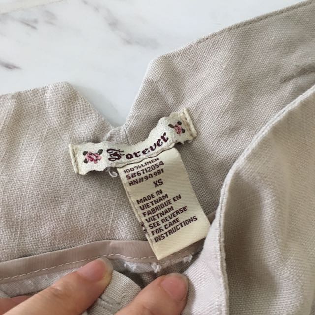 Forever 21 linen pants top