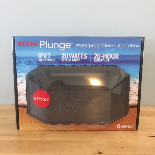 Plunge waterproof stereo boombox online