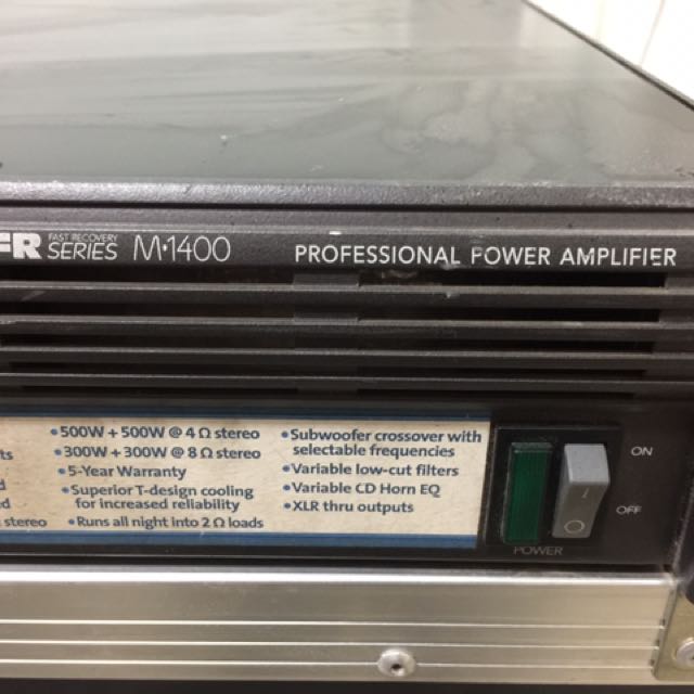 Mackie fr series 2025 m1400