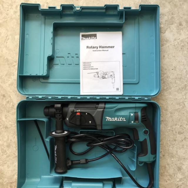 Makita HR2470F Rotary Hammer Drill, Furniture & Home Living, Furniture