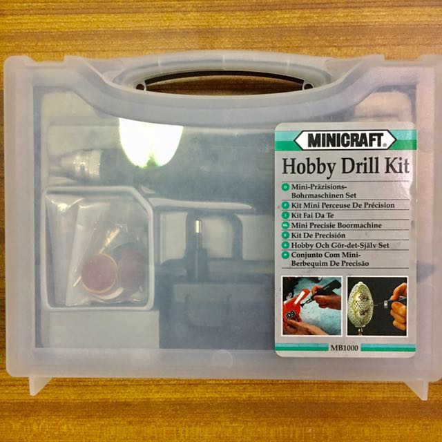 MINICRAFT HOBBY DRILL KIT MB1000 INCLUDING POWER SUPPLY AND