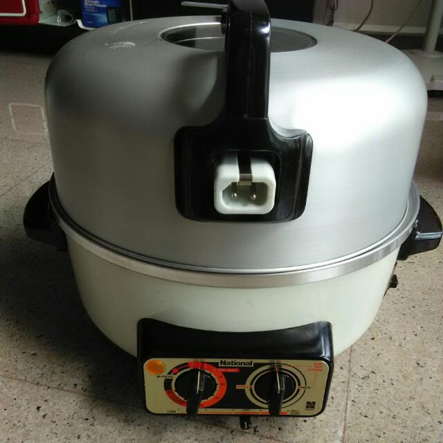 National Multi Purpose Electric Cooker Oven Home Liances On National Multi Purpose Electric Cooker