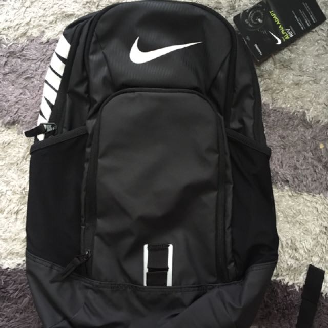 nike alph adpt rev black backpack