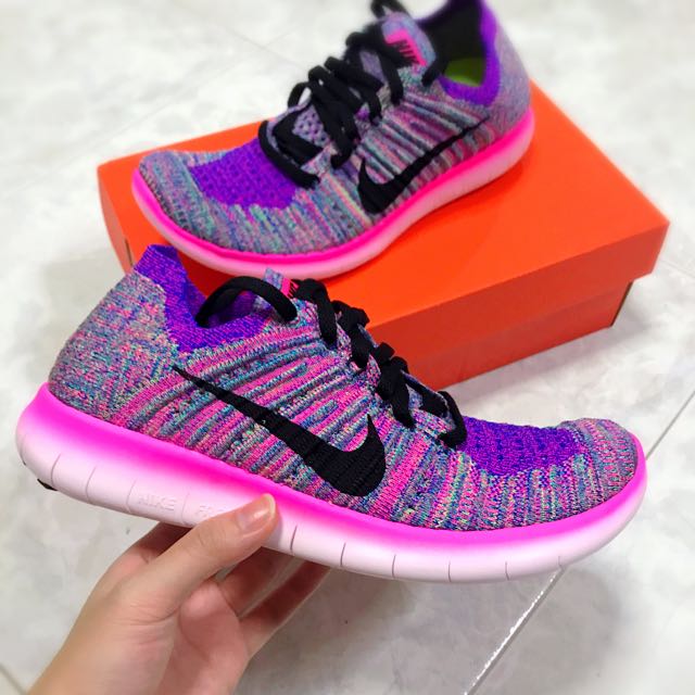 nike free rn rose