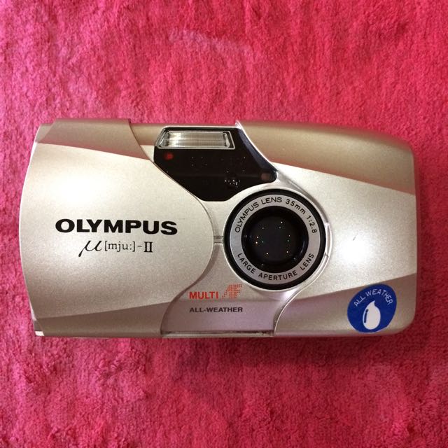 Olympus Mju ii (Stylus Epic) 35mm Point And Shoot Film Camera, Photography,  Lens  Kits on Carousell