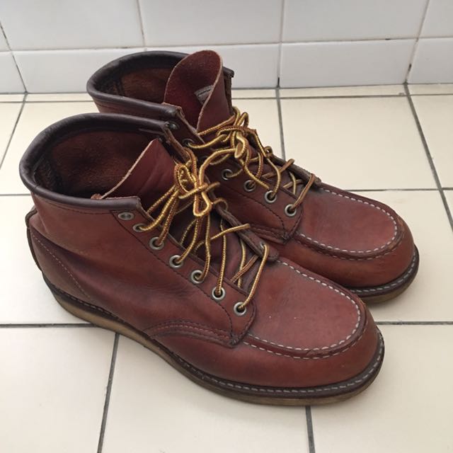 Preloved Red Wing High Cut Boots Men s Fashion Footwear Boots on Carousell