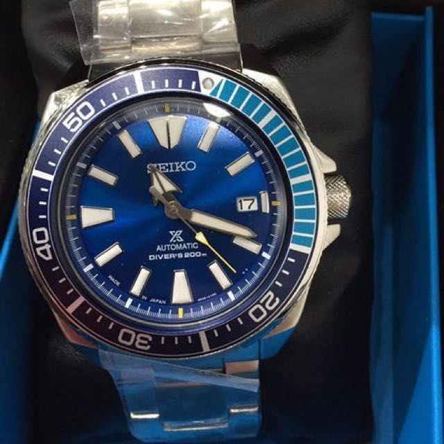 Sale BNIB Seiko Prospex BLUE LAGOON Automatic Diver s 200M Japan Made SRPB09 SRPB09J1 SRPB09J Man Watch Men s Fashion Watches Accessories Watches on Carousell