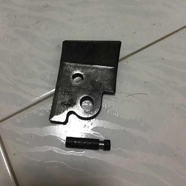 motorcycle side stand plate