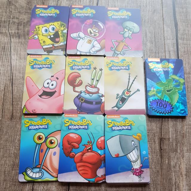 Spongebob Pineapple Arcade Cards, Tickets & Vouchers, Vouchers on Carousell