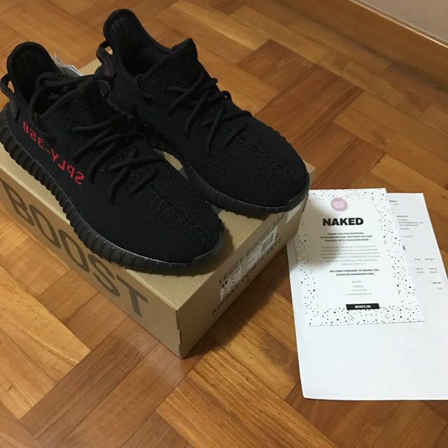MY FIRST YEEZY PURCHASE YEEZY 350V2 BRED