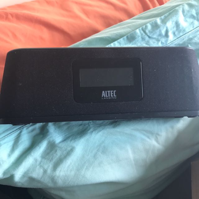 Altec lansing alarm clock shop