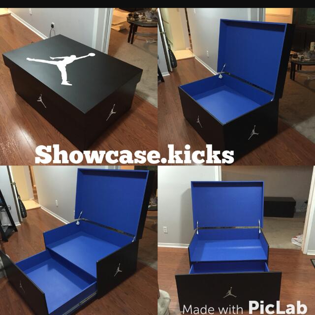 Custom shoe box storage best sale