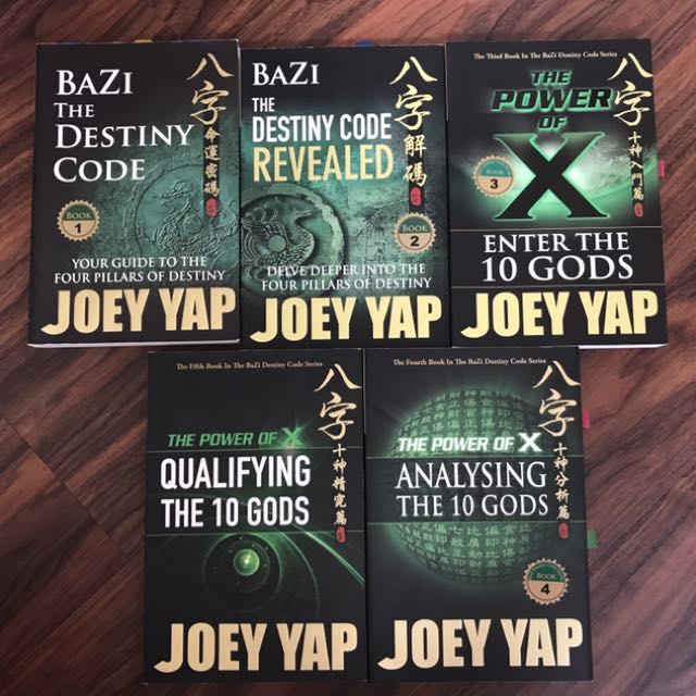 Joey Yap Bazi Course 5 Books Full Set, Hobbies & Toys, Books
