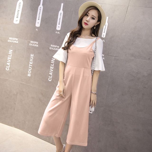 Korean romper dress deals