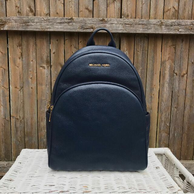 michael kors backpack navy