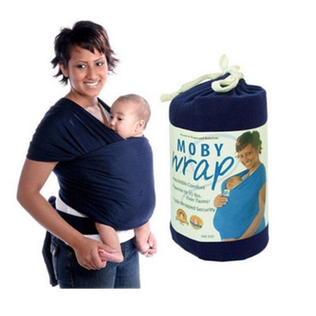 moby wrap navy