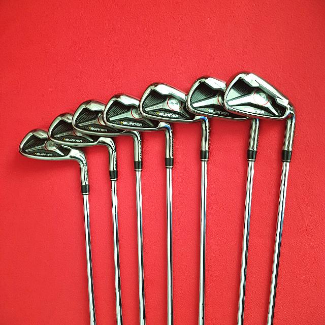 TaylorMade Burner Irons, Sports Equipment, Sports & Games, Golf on