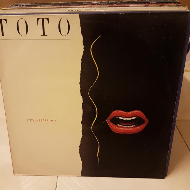 Toto Isolation Vinyl Lp Original Pressing Rare Music Media Cds Dvds Other Media On Carousell