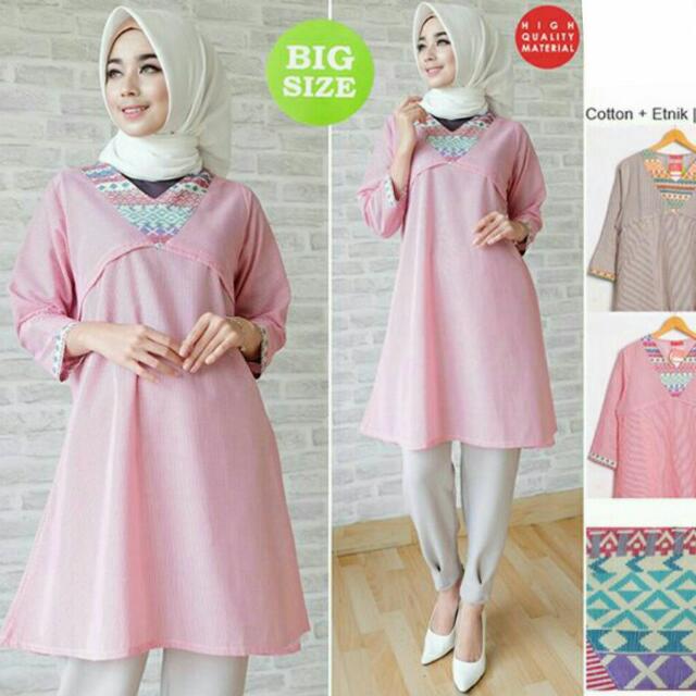 tunik images model terbaru: Tunik Etnik Terbaru