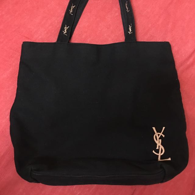 YSL Canvas Tote Bag, Women's Fashion, Bags & Wallets, Shoulder Bags on  Carousell