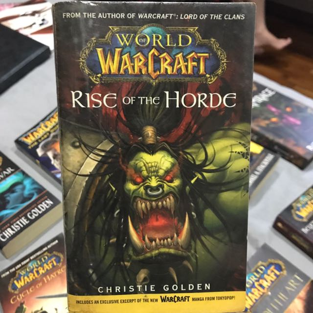 Rare World Of Warcraft Rise Of The Horde Books Stationery Fiction On Carousell