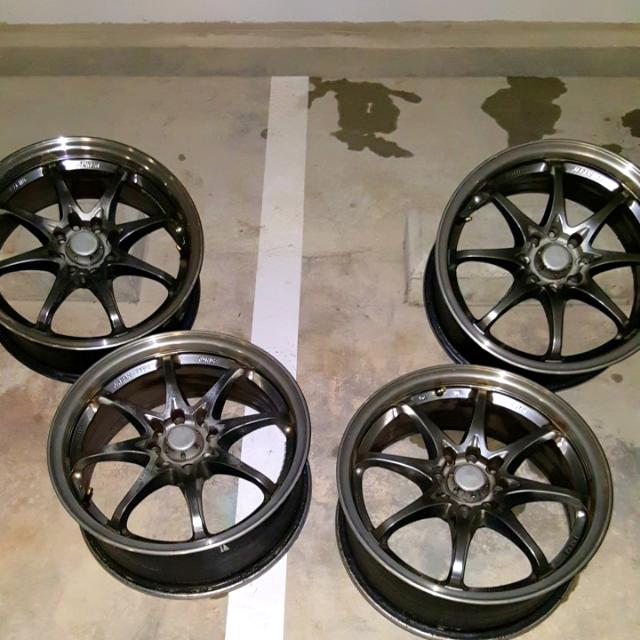 16 Inches Ce28 Chrome Silver Rims Car Accessories On Carousell