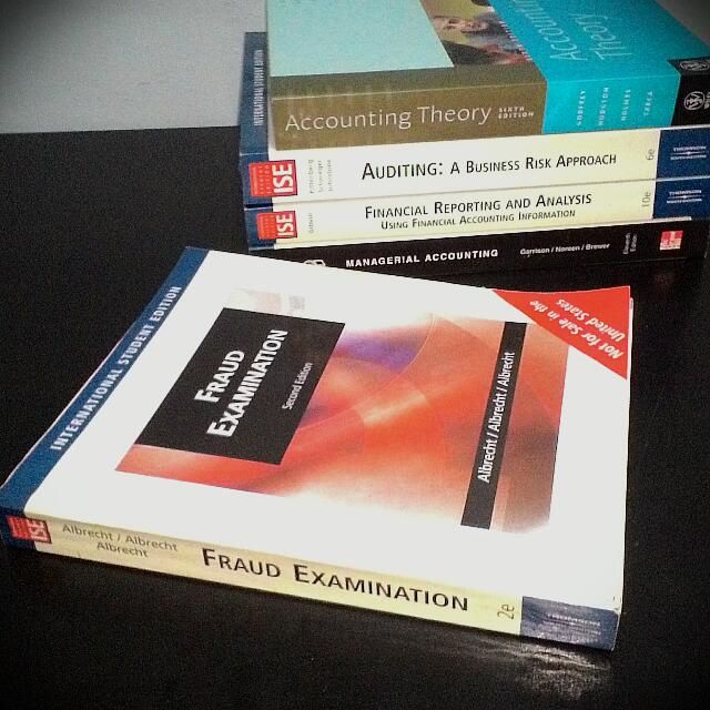 Acct Fraud Examination Albrecht Textbooks On Carousell
