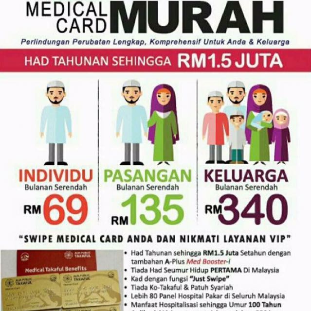 AIA MEDICAL CARD FAMILY PAKEJ, Services, Others di Carousell