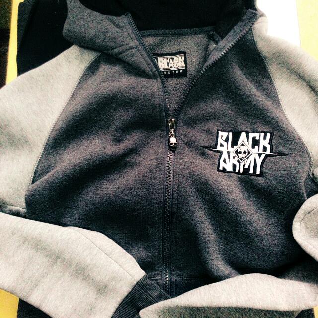 Bum black new arrivals army hoodie