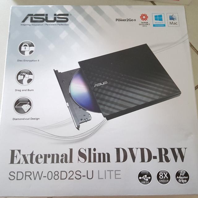 External DVD Reader/Writer, Computers & Tech, Parts & Accessories, Hard