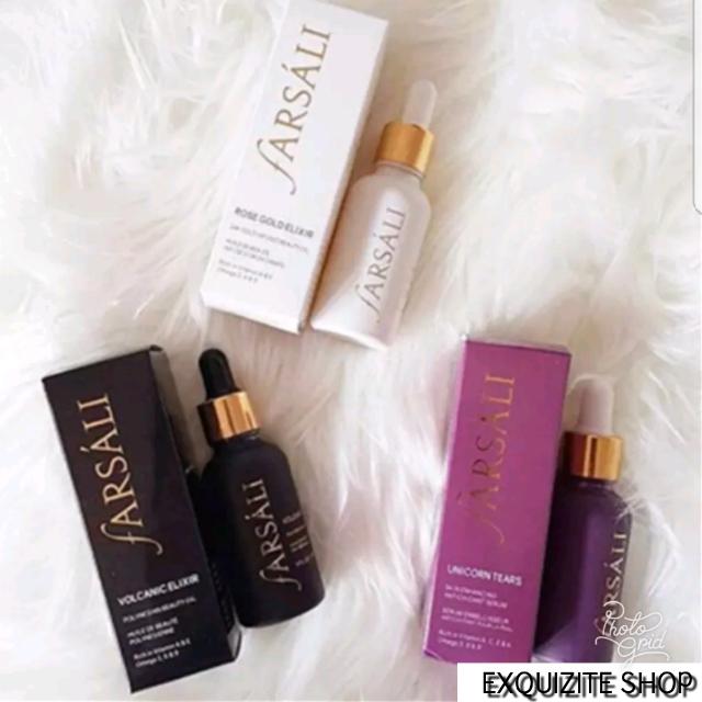 Instock Farsali 30ml Unicorn Essence Rose Gold Elixir Volcanic Elixir Health Beauty Makeup On Carousell