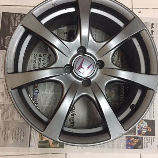 Honda Civic Type R Sport Rim (replica) - 4 Hole, Auto Accessories on ...