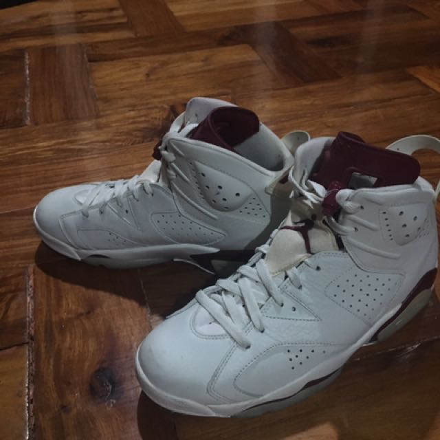 Jordan 6s maroon shop