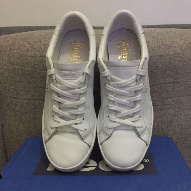 keds ace leather white