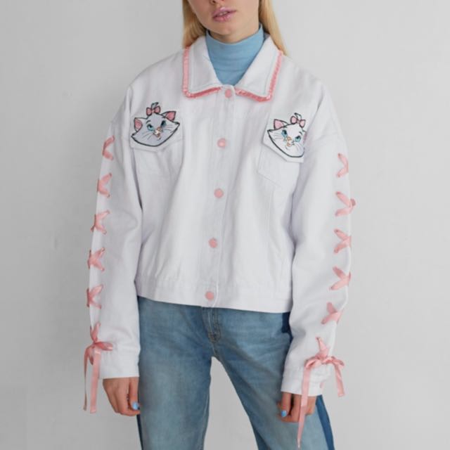 Lazy Oaf Marie The Cat Jacket Women S Fashion Clothes Outerwear