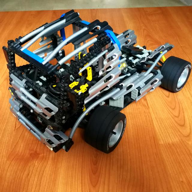 lego technic silver champion