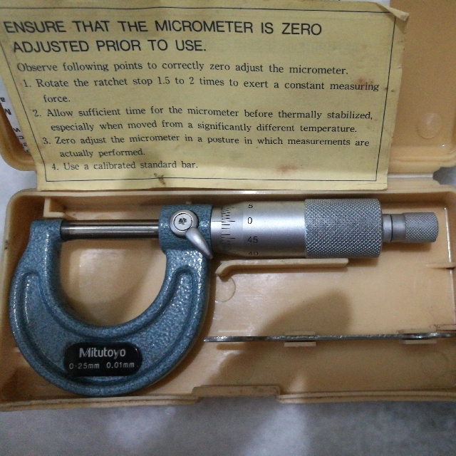 Mitutoyo Micrometer, Furniture & Home Living, Bathroom & Kitchen