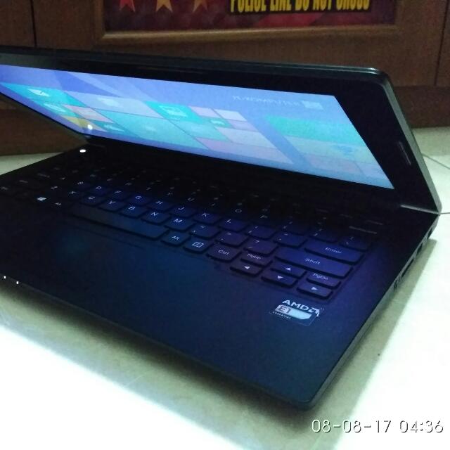 Netbook Lenovo Ideapad 20258 Amd Elektronik Komputer Desktop Di Carousell