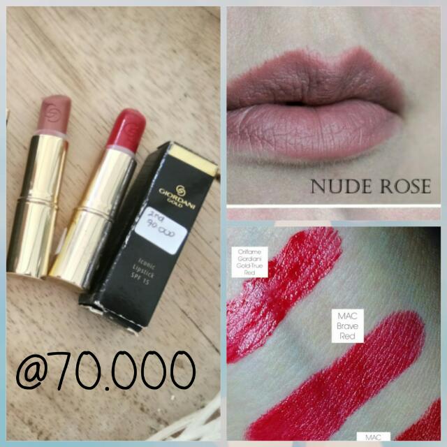 Oriflame Giordani Gold Iconic Lipstick Spf15 Kesehatan Kecantikan Rias Wajah Di Carousell
