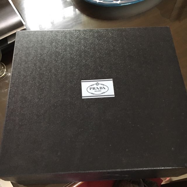 prada bag box