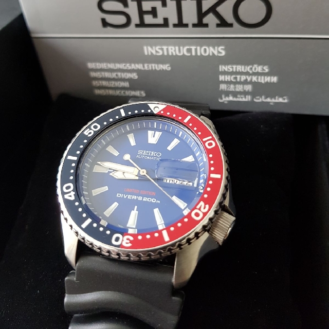 Seiko SKXA65K Limited Edition Diver Men s Fashion Watches Accessories Watches on Carousell