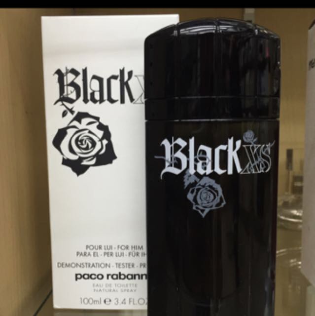 Paco rabanne 2025 black xs tester