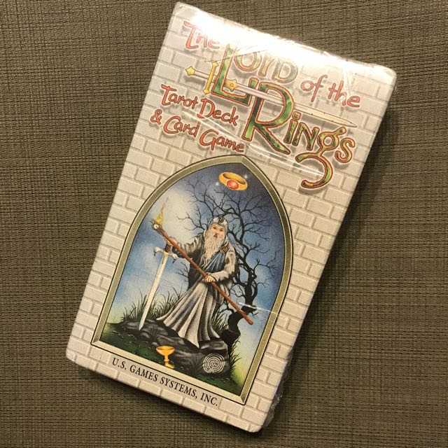Lord of the Rings Tarot Cards and Game