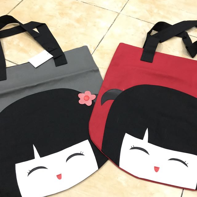 Tote Bag Kanvas Besar